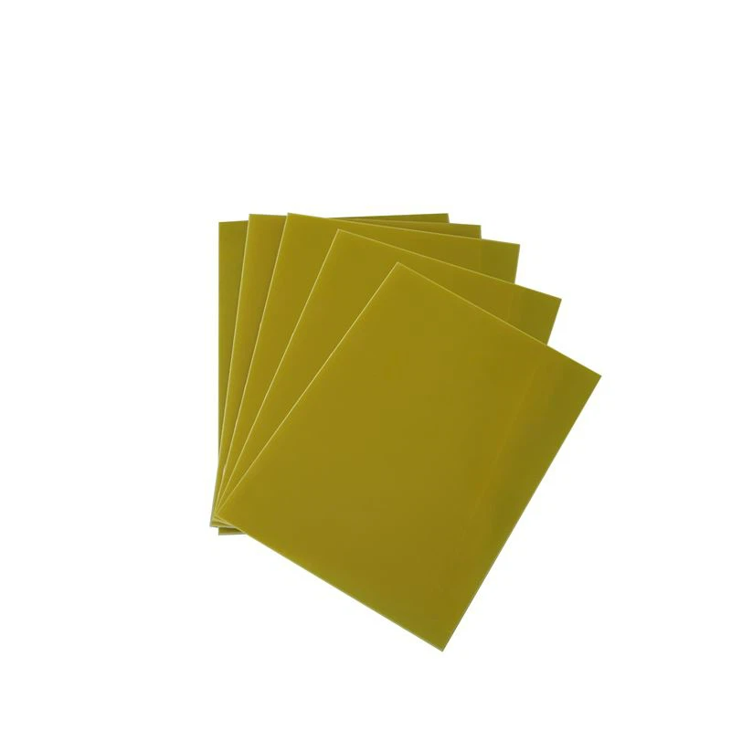 How do you properly clean and maintain a 1mm epoxy fiberglass sheet surface?